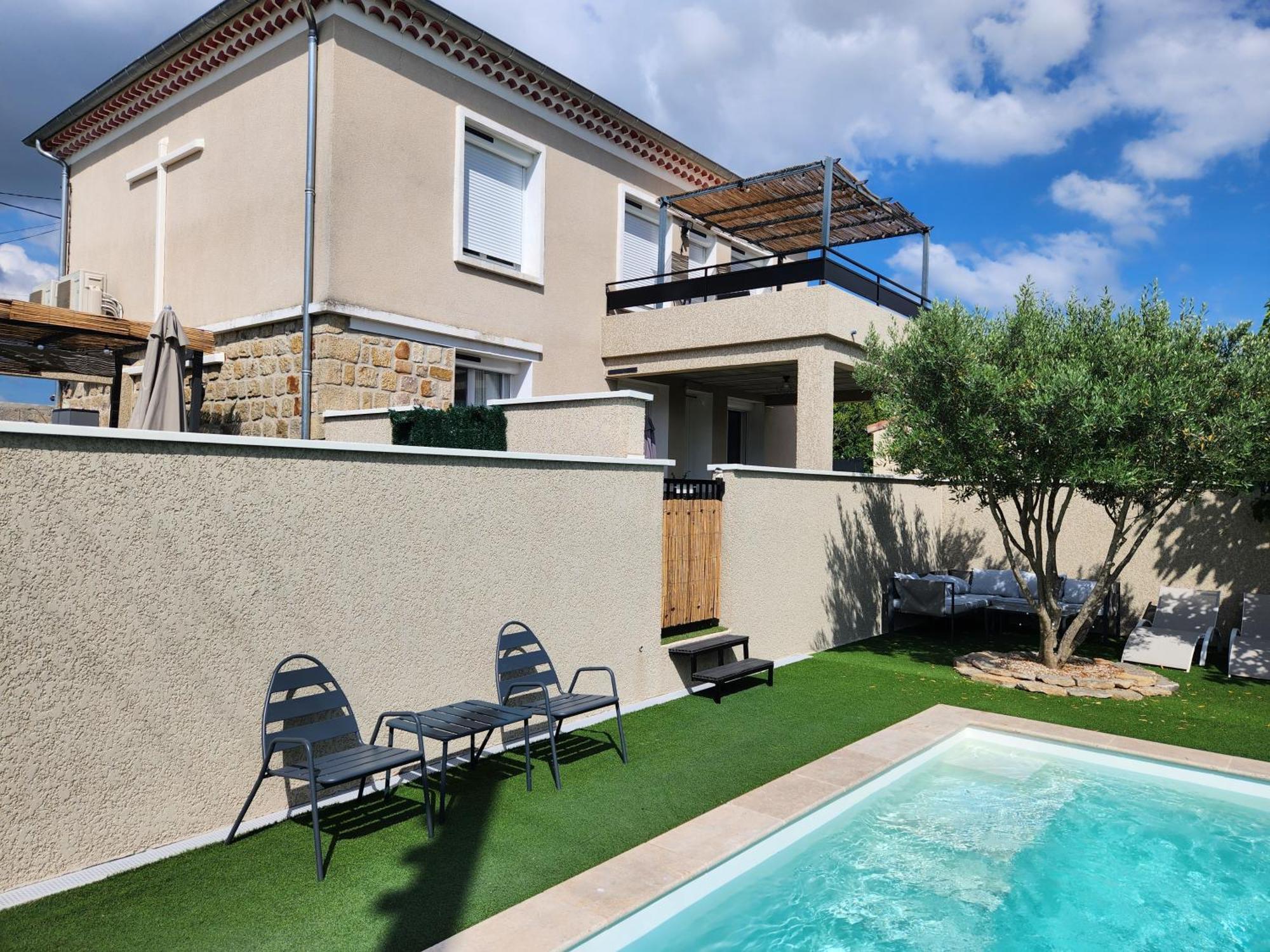 Gites Ma&Lia Sud Ardeche Saint-Étienne-de-Fontbellon Exterior foto